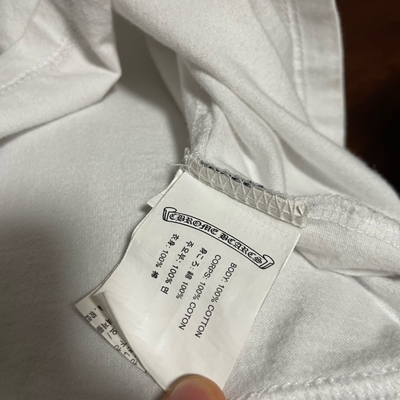 White Graphic Cross Men's Shirt - Picture 10 of 12